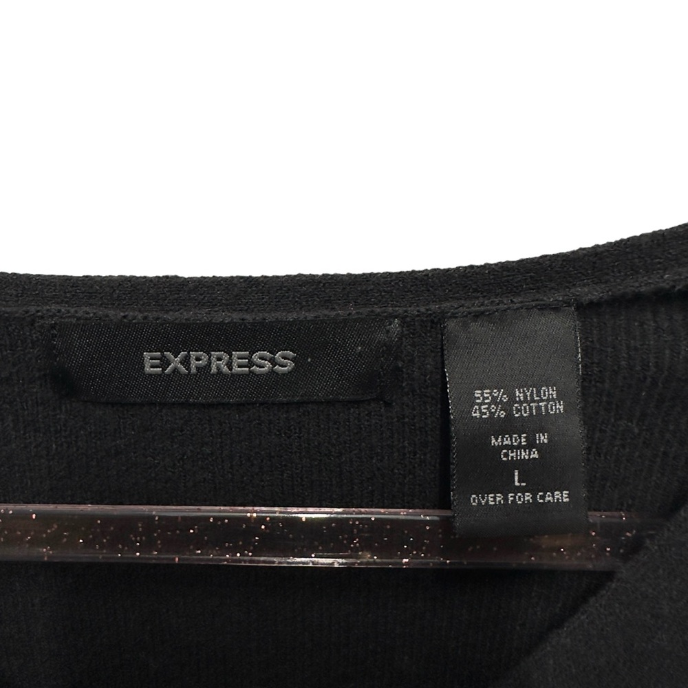 Express Thick Structured Knit Sweater - image 3